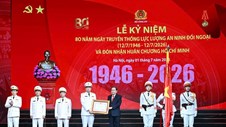 Lực lượng An ninh đối ngoại kỷ niệm 80 năm Ngày truyền thống và đón nhận Huân chương Hồ Chí Minh lần thứ ba