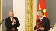 Tổng Bí thư, Chủ tịch nước Tô Lâm nhận Giải thưởng Hòa bình Quốc tế Lev Tolstoy năm 2026 tại Liên bang Nga