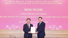 Ông Trần Thanh Lâm giữ chức Bí thư Đảng ủy cơ quan Ban Tuyên giáo Trung ương