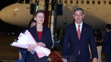 Thủ tướng Công quốc Liechtenstein đến Hà Nội, thăm chính thức Việt Nam