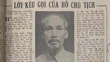 Chủ tịch Hồ Chí Minh viết “Lời kêu gọi sau Hội nghị Geneva thành công” 
