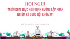 Hội nghị triển khai thực hiện Định hướng lập pháp nhiệm kỳ Quốc hội khóa XVI