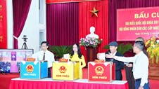 Thanh Hóa diễn tập quy trình bỏ phiếu bầu cử trên toàn tỉnh