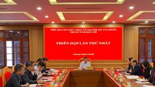 Trung tâm Báo chí Đại hội XIV của Đảng tổ chức phiên họp thứ nhất