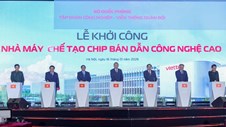 Tổng Bí thư Tô Lâm dự lễ khởi công Nhà máy Chế tạo chip bán dẫn công nghệ cao