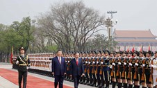 Lễ đón trọng thể Tổng Bí thư, Chủ tịch nước Tô Lâm thăm cấp Nhà nước đến Trung Quốc
