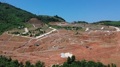 Dự án hạ tầng nghĩa trang trên đèo Phú Gia sắp hoàn thành 