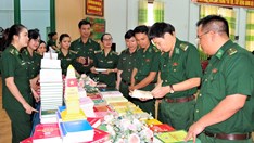 Bộ đội Biên phòng Quảng Ngãi hưởng ứng Ngày Sách và Văn hóa đọc Việt Nam