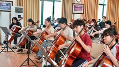 Âm sắc đàn Dây khởi đầu chuỗi hoạt động kỷ niệm 70 năm Học viện Âm nhạc quốc gia Việt Nam