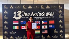 Huy chương Vàng “Asia Arts Festival 2026” và hành trình bền bỉ của Đặng Công Danh