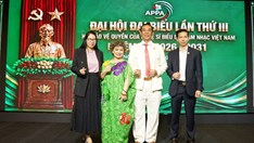 NSND Thanh Hoa tái đắc cử Chủ tịch Hội Bảo vệ quyền của nghệ sĩ biểu diễn âm nhạc Việt Nam