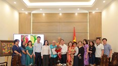 Bảo tàng Mỹ thuật Việt Nam tiếp nhận các tác phẩm hiến tặng 
