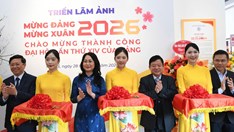 Triển lãm "Mừng Đảng, mừng Xuân và thành công Đại hội XIV của Đảng"