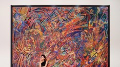 Sau thời gian ở ẩn, CAT - Đào Anh Thơ ra mắt loạt tranh sơn mài khổ lớn