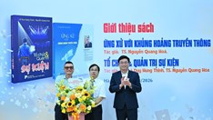 Ra mắt hai cuốn sách về khủng hoảng truyền thông và tổ chức sự kiện