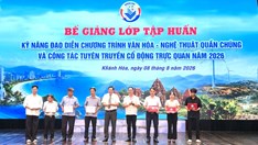 Khánh Hòa bế giảng lớp tập huấn đạo diễn chương trình văn hóa - nghệ thuật