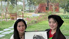 Triển lãm 'Chân dung màu nước' của Nguyễn Thu Hà