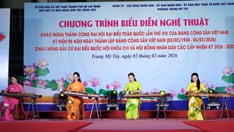 Biểu diễn nghệ thuật phục vụ người dân ngoại thành