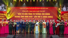 31 tác phẩm báo chí xuất sắc được trao giải