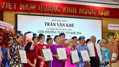 Vinh danh 2 tập thể và 6 cá nhân có cống hiến xuất sắc cho âm nhạc dân tộc