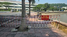Hải Phòng: Nhiều đoạn bờ kè bị sụt lún, gây nguy hiểm tại bờ biển Đồ Sơn chưa được sửa chữa