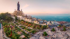 Triển lãm gốm tâm linh quy mô lớn tại núi Bà Đen chính thức khai mạc vào ngày 8.8