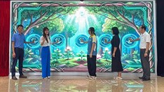 Thiếu nhi Lào Cai gửi thông điệp sống xanh qua những bức tranh