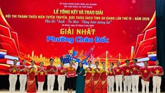 Trao giải Hội thi Thanh thiếu niên tuyên truyền, giới thiệu sách tỉnh An Giang