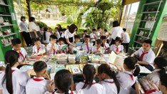 Lan tỏa tình yêu sách qua những video sáng tạo của thiếu nhi Lào Cai