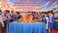 Lan tỏa văn hóa đọc tại Lễ hội kỷ niệm 66 năm Ngày hy sinh Anh hùng Mai Thị Nương