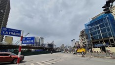 Điều chỉnh giao thông nút giao Láng Hạ - Giảng Võ - La Thành: Phương tiện được đi vào làn BRT