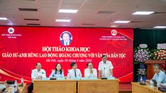 GS. AHLĐ Hoàng Chương dành trọn một đời cho văn hoá dân tộc