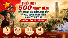 Phó Thủ tướng yêu cầu đẩy mạnh truyền thông Chiến dịch 500 ngày đêm tìm kiếm, quy tập và xác định danh tính hài cốt liệt sĩ
