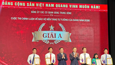 Tôn vinh 34 tác phẩm đoạt giải Cuộc thi chính luận bảo vệ nền tảng tư tưởng của Đảng
