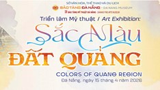 Họa sĩ Đà Nẵng hội tụ trong triển lãm “Sắc màu đất Quảng”