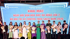 Ngày hội Văn hóa đọc Đà Nẵng: Khơi nguồn đam mê đọc sách