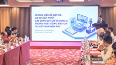 AI vào tòa soạn: Cần “hàng rào” đạo đức và quy chế quản trị