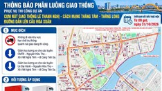 Đà Nẵng phân luồng giao thông phục vụ thi công cụm nút giao thông lớn