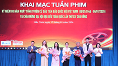 Tuần phim kỷ niệm 80 năm Ngày Tổng tuyển cử đầu tiên bầu Quốc hội Việt Nam và chào mừng Đại hội lần thứ XIV của Đảng