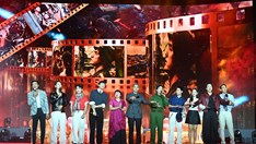 Đêm giao lưu cùng các đoàn phim tại sân khấu đường Nguyễn Huệ