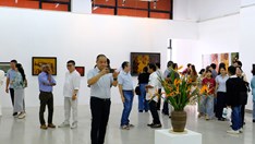 Triển lãm nghệ thuật sơn mài quốc tế thúc đẩy giao lưu Việt Nam - Trung Quốc