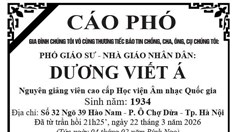 PGS.NGND Dương Viết Á từ trần
