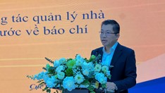 160 đại biểu dự Hội nghị bồi dưỡng công tác quản lý nhà nước về báo chí