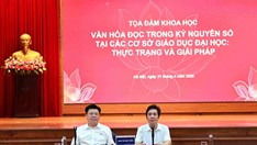 Văn hóa đọc trong kỷ nguyên số tại các cơ sở giáo dục đại học