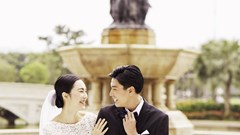 “Nam thần” Quang Đại và Helly Tống bất ngờ “lộ” ảnh cưới