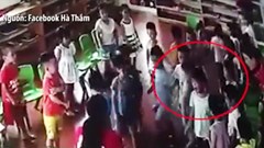Về clip một bé trai bị đánh trong giờ học: Đình chỉ 3 giáo viên