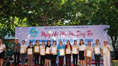 “Phiên chợ sản phẩm tái chế” của phụ nữ Hội An