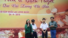 NSND Bạch Tuyết chia sẻ về nghệ thuật cải lương