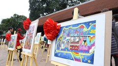 Học sinh 700 trường tiểu học thi vẽ tranh “Sải cánh vươn cao”