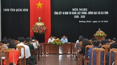 Quảng Bình: Nâng cao nhận thức của người dân về Luật Phòng, chống bạo lực gia đình